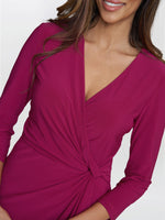 Antonia Jersey Wrap Dress