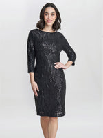 Angelina Sequin Shift Dress