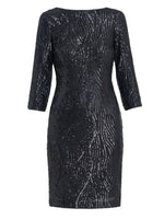 Angelina Sequin Shift Dress