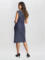 Miriam V-Neck Dress And Jacket Set