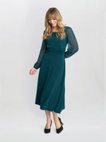 Piper Chiffon Sleeve Jersey Dress