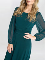 Piper Chiffon Sleeve Jersey Dress