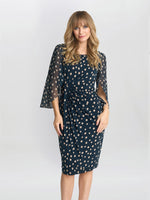 Jenni Spot Jersey knee length dress