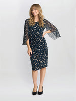 Jenni Spot Jersey knee length dress