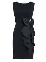 Arabella Crepe Taffeta Combo Dress