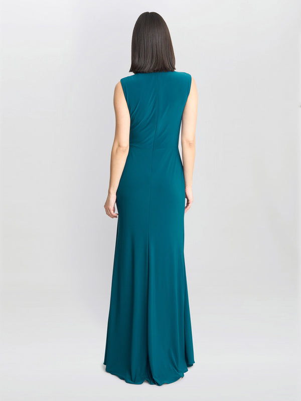 Rosemarie Grecian Jersey Maxi Dress