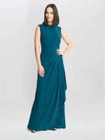 Rosemarie Grecian Jersey Maxi Dress