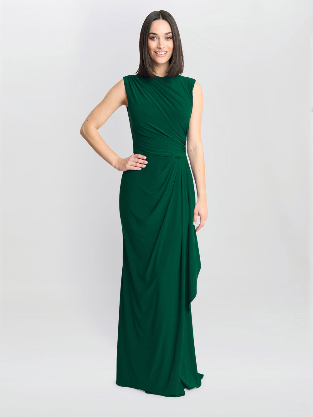 Rosemarie Grecian Jersey Maxi Dress Gina Bacconi Rosemarie Grecian Jersey Maxi Dress Gina Bacconi