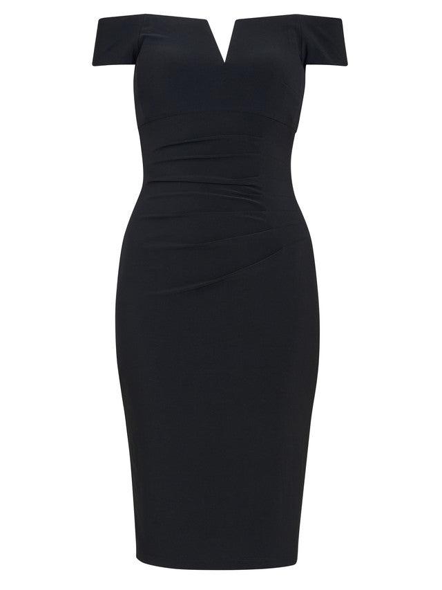 Cath Short Off Shoulder Dress Gina Bacconi Cath Short Off Shoulder Dress Gina Bacconi