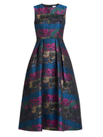 Jerri Jacquard Full Skirt Dress