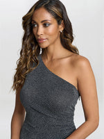 Kasey Metallic Knit Dress