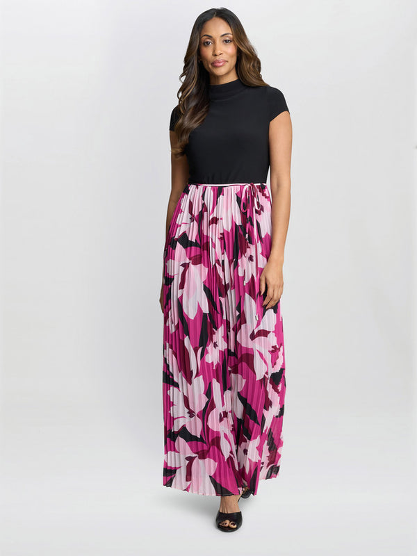 Dolores Jumpsuit With Printed Pleated Trousers