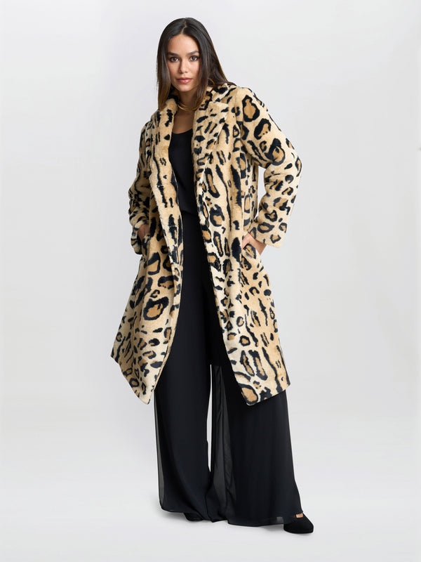 Madison Leopard Coat