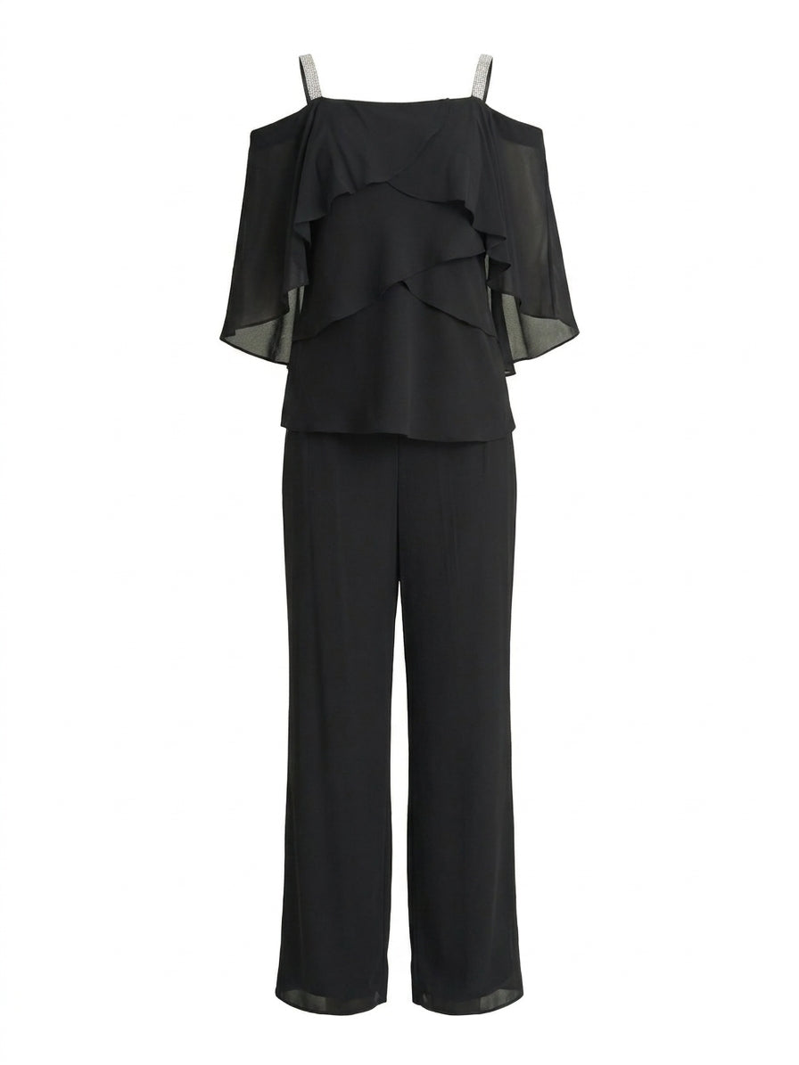 Chassidy Frill Top Trouser Set