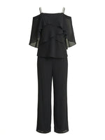 Chassidy Frill Top Trouser Set