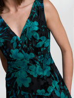 Beth Floral Midi Dress