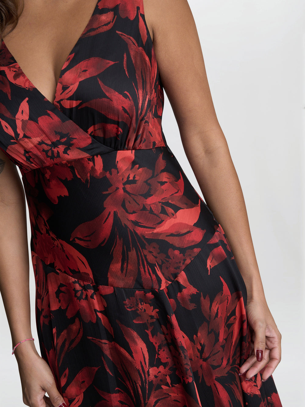 Aneesha Floral Midi Dress