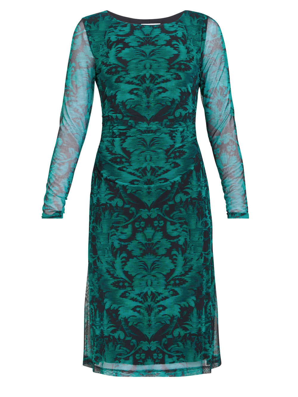 Carrie Long Sleeve Mesh Dress