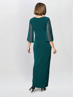 Donatella Chiffon Sleeve Maxi Dress