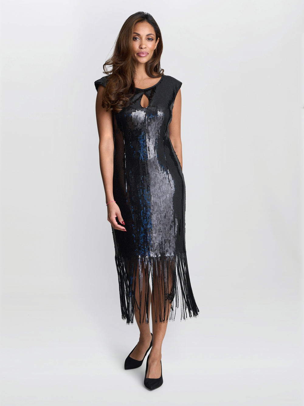Breanna Sequin Cocktail Dress