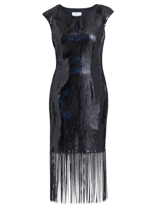 Breanna Sequin Cocktail Dress