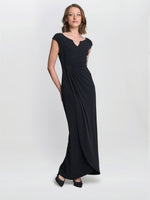 Eileen Wrap Maxi Dress