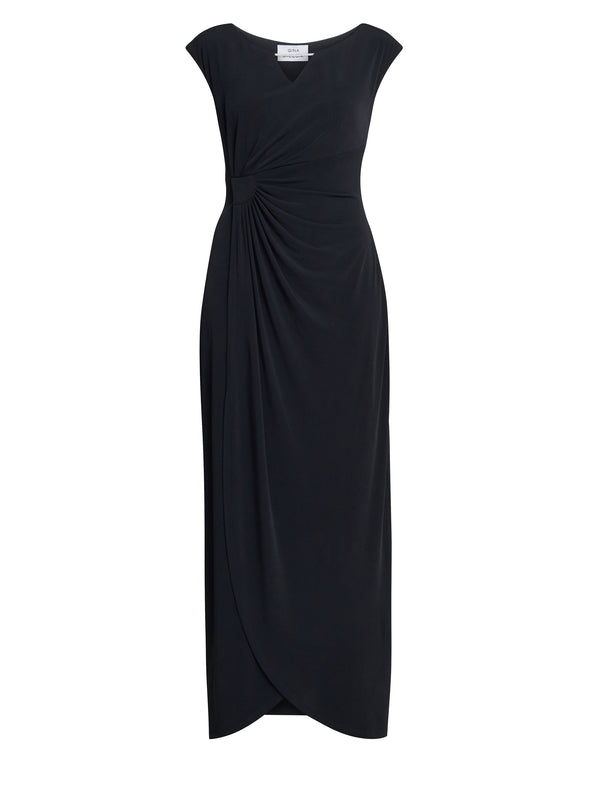 Eileen Wrap Maxi Dress