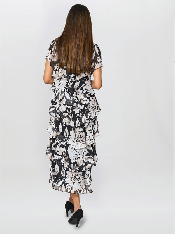 Blossom Printed Midi Dress