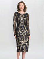 April Two Tone Sequin Dress