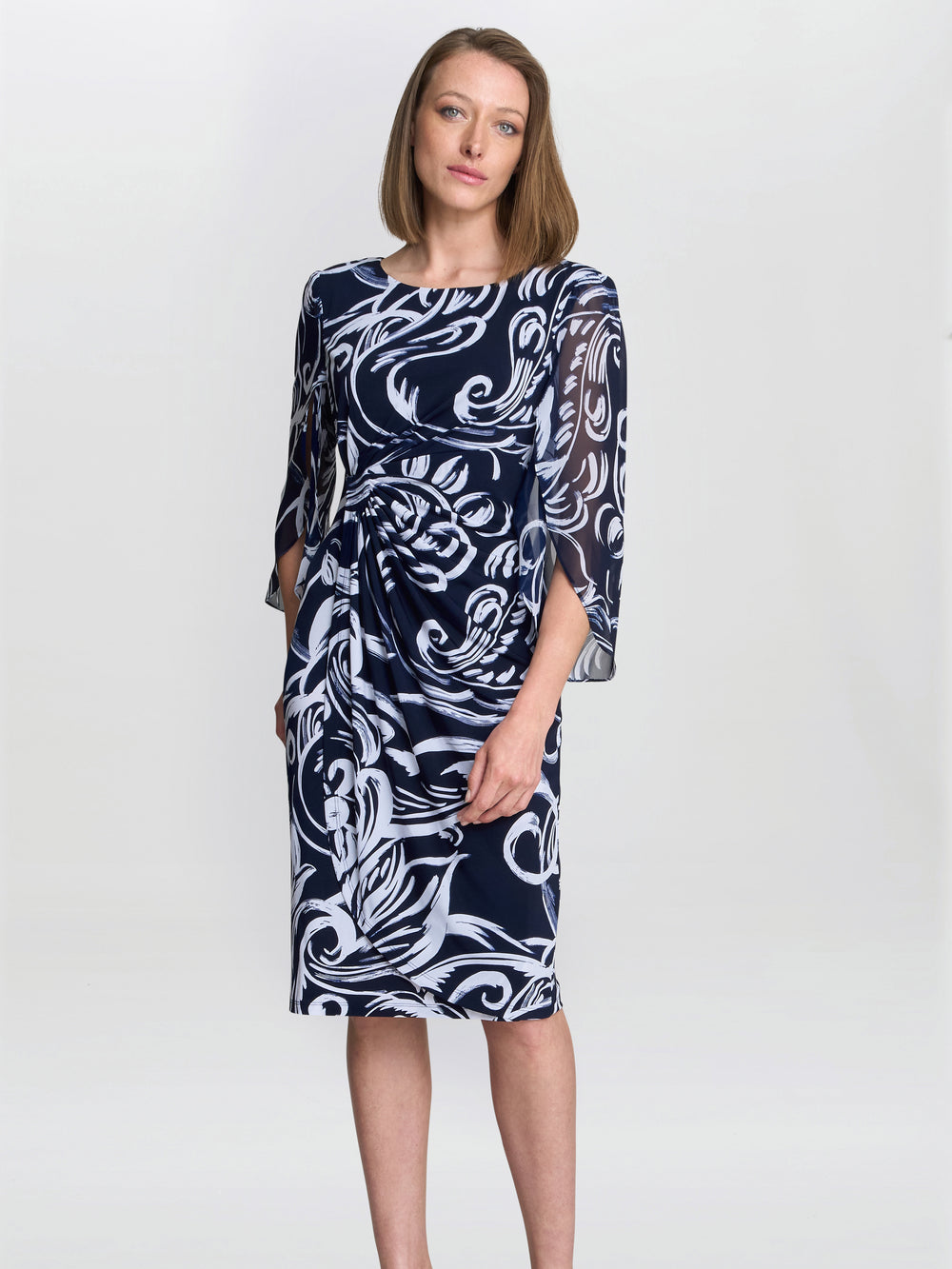 Iga Abstract Print Dress