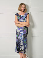 Jasmine Floral Print Midi Dress