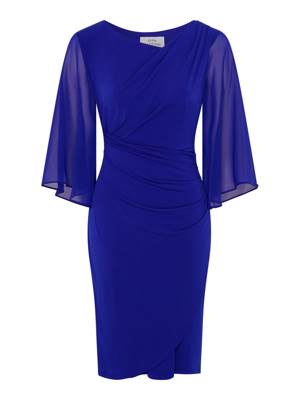 Jo Draped Jersey Dress