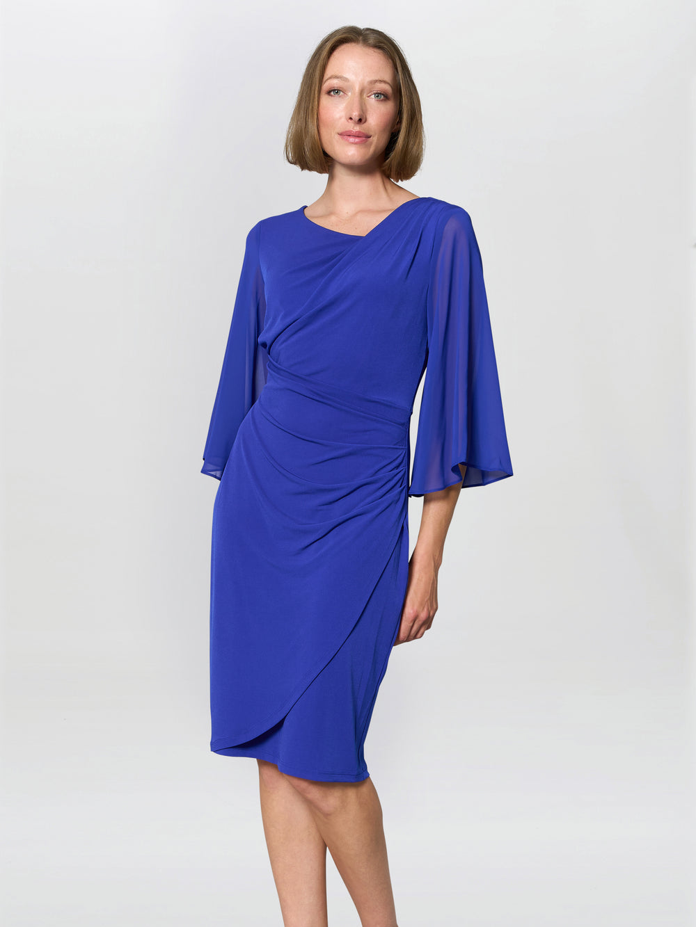 Jo Draped Jersey Dress