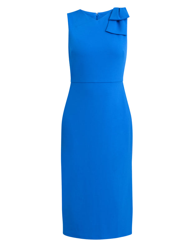 Maddie One-Shoulder Ruffle Midi Dress