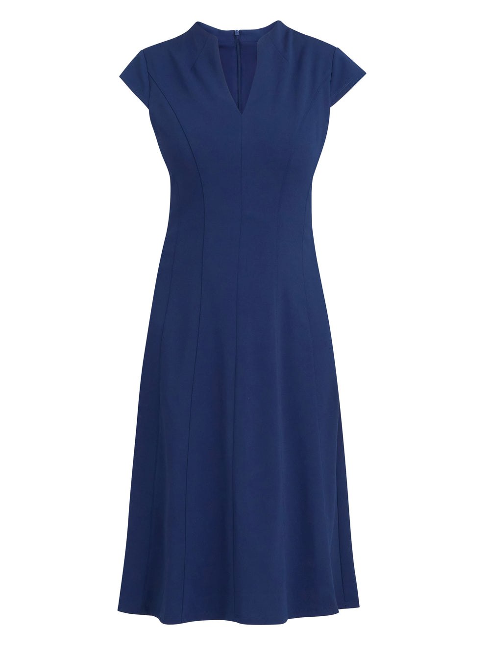 Maxene Fit And Flare Midi Dress