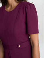 Mel Fit And Flare Midi Dress