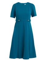 Mel Fit And Flare Midi Dress