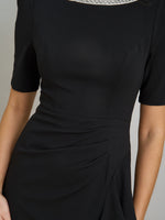 Paola Beaded Neck Maxi Dress