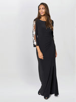 Suzie Embroidered Sleeve Maxi Dress