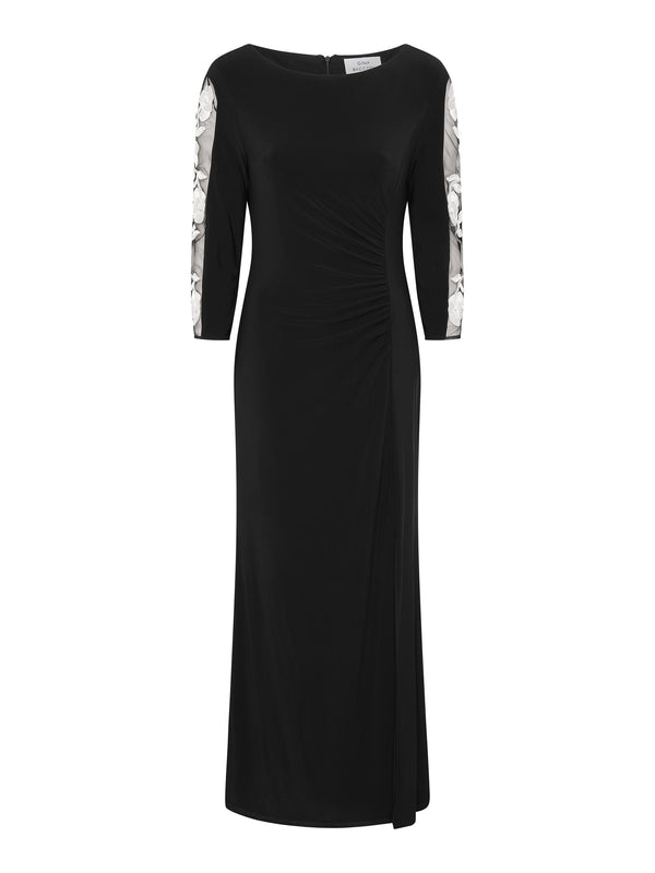 Suzie Embroidered Sleeve Maxi Dress