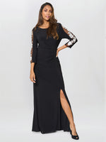 Suzie Embroidered Sleeve Maxi Dress