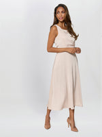 Sandy Sleeveless Midi Dress