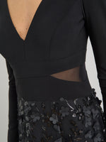 Shauna 3D Embroidery Maxi Dress