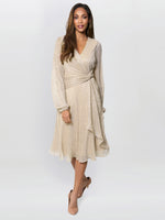 Stevie Metallic Dress