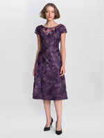 Abella Illusion Jewel Floral Dress