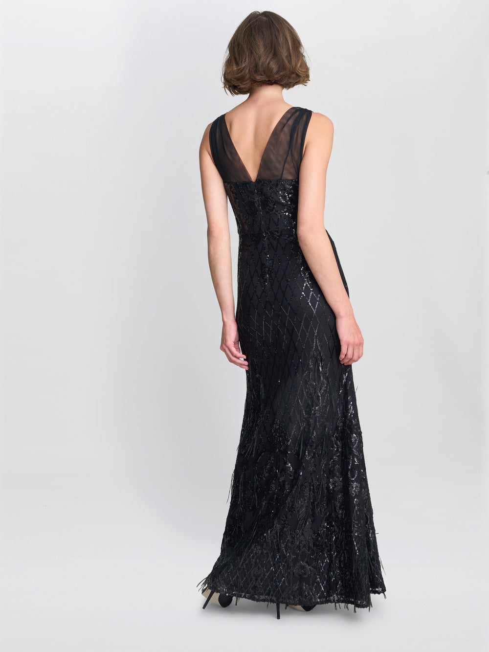 Tamsin Sleeveless Sequin Maxi Dress