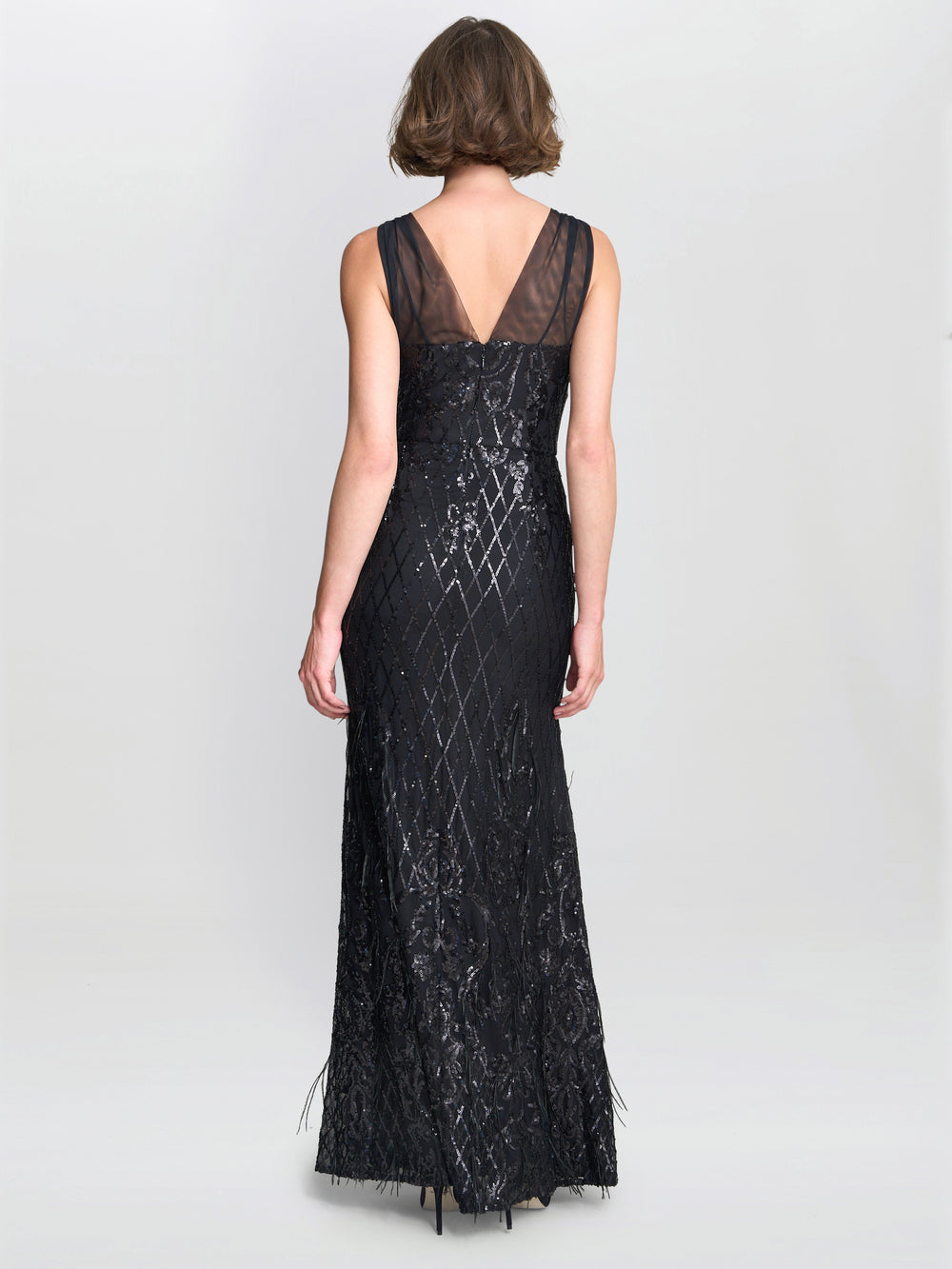 Tamsin Sleeveless Sequin Maxi Dress