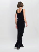 Tania Velvet Wide-Leg Trouser