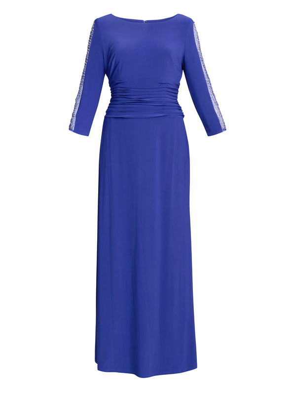 Hollie Embellished Sleeve Maxi Dress