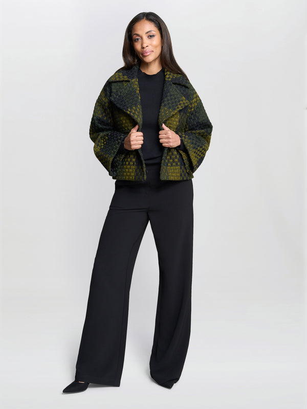 Vered Textured Check Jacket